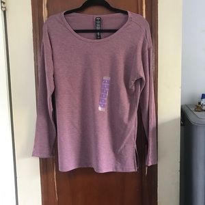 Mauve long sleeve T-shirt